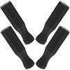 Generic 4 maniglie sostituibili per calcio balilla, impugnature in PVC resistenti all'usura con diametro di 16 mm, design leggero e antiscivolo per la casa, accessori per giochi da biliardino