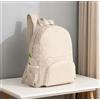 Generic Zaino convertibile leggero - Zaino da viaggio pieghevole per escursioni e viaggi brevi (beige)