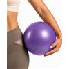 Generic Palla da yoga per esercizi, pilates, allenamento di base ed equilibrio | Sfera di stabilità per stretching quotidiano, sedia da ufficio per seduta attiva, pompa rapida inclusa