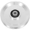 FOMIYES Puleggia Fitness in Lega di Alluminio, Ruota Puleggia per Cavo 115mm, Argento, 551 Lb/250 kg, Silenziosa, per Home Gym e Stendibiancheria