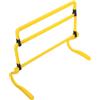 Tofficu Ostacoli da Allenamento Calcio Mini, Rimovibili, per Agilità | PP Giallo, Uso Outdoor per Hockey, Migliora Sollevamento Ginocchia e Spinta
