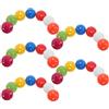 BESTOMZ 35 Pezzi Pallina da Golf in Plastica 42mm 26 Fori per Allenamento | Uso Domestico e Chiuso, Leggera e Atossica, Visibilità Colorata, per Principianti