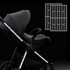 Siegvoll Set di Adesivi Riflettenti per Bicicletta - Adesivi Riflettenti per Passeggino, Adesivi Riflettenti per Scooter Bambini, Casco, Scooter e Moto, Giorno-Nero, Notte-Luminoso