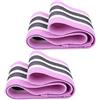 XUXHOU Fascia Elastica per Allenamento, Design Antiscivolo per | Tessuto in Maglia per Cintura, Circonferenza 30 Pollici, Ampia Area di Contatto Col Corpo, Resiste Agli Allenamenti
