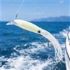 Generic 1 confezione di esche artificiali a lento affondamento a forma di calamaro luminoso a forma di polipo, esca lunga per pesca in acqua salata in mare aperto, 07noctilucent