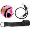 Toyvian 3 Pezzi Cinturino per Caviglia Fitness Rosa in Nylon per Palestra | Uso Quotidiano, Trazione e Allungamento Gambe, Abduzione, Accessorio per Allenamento