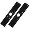 MERRYHAPY 2 Pezzi Supporto per Canna da Pesca, Fishing Rod Rack in PVC Nero, Montaggio Laterale, Compatibile Canna da Pesca, per Kayak e Canoa, Fiumi e Barca