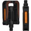 GLEAVI Pedale Bici Antiscivolo Cuscinetto, Coppia per Bici Outdoor | Design Cavo e Riflettente, Inserti Antiscivolo, Acciaio al Molibdeno e Plastica, per Uso Esterno