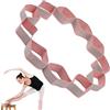 Générique Stretching Stretching Strap Stretching Strap Stretching Strap | tendine del ginocchio con fibbie,Bande di fitness di esercizio, bande di cinghia di yoga di resistenza per l'allenamento