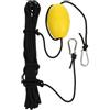 VANZACK Boa Galleggiante per Ancoraggio Corda in Nailon e PVC | Compatta e Pratica, Facile da Trasportare, Gialla, per Kayak e Barca, Accessori da Mare