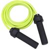 ULTECHNOVO Corda per Saltare Zavorrata Regolabile per Allenamento, 400 G | Pp, Diametro 10mm, Uso in Palestra e Casa, per Adulti e Studenti, Verde Chiaro
