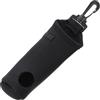 Luxshiny Borsa Porta Palline da Golf Mini in Neoprene, Nera, Gancio | Custodia Portatile per Palline e Tee, Facile da Appendere, per Gioco Sul Campo, per Principianti ed Esperti