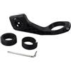 Gdfnmogo Staffa per computer da bici in ABS per bici da strada MTB ABS | Adatto a barre da 25,4 mm, blocco quarto di giro, compatibile con la serie Garmin Edge, robusta costruzione in ABS
