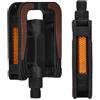 DIYEAH Pedale Bici Antiscivolo Cuscinetto, Design Ergonomico, Coppia | Acciaio al Molibdeno e Plastica, Struttura Cava e Riflettente, per Bici All'aperto, Montaggio