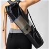 Generic 1 borsa a rete per tappetino da yoga, borsa con coulisse, borsa tote bag nera