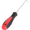 Alipis Gancio per Incordatura Racchetta Badminton e Tennis in Metallo | Utensile per Infilare le Corde, Impugnatura in Plastica, Uso Fluido, Accessorio per Lavoro Preciso
