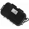 Generic Scatola di sopravvivenza antiurto in ABS con cuscinetto in gomma staccabile, contenitore portatile per il trasporto all'aperto, per campeggio, EDC, immersioni, viaggi, 19,1 x 11,9 x 5,1 cm, (#01)