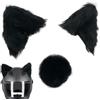 Generisch Copricapo a forma di gatto, per moto, bicicletta, moto | Adesivo per casco, moto, bicicletta, superfici lisce, per snowboard, sci