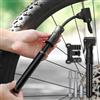 Generic Mini pompa per bici con valvole Presta e Schrader, pompa per pneumatici leggera in lega di alluminio, portatile, per mountain bike e bici da strada