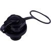 Cabilock Tappo per Barca Gonfiabile Valvola Boston da 22mm Nero | Accessori per Kayak e Materassino, PP e Pvc, Spina, Anti Perdita, Uso Sicuro