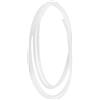 DEARMAMY Corda di Ricambio per Rete da Basket in Nylon, Lunghezza Regolabile | Riparazione del Canestro, Installazione Rapida, Uso Indoor, Colore Bianco, Accessorio Versatile da 4mm