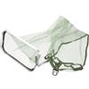 JUMPLAWN Rete per Pesci Bordo in Lega, Maglia in Nylon, Design Coulisse, Grande Capacità, Verde, Rettangolare, per Pesca All'aperto in Acqua Salata
