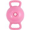 Toyvian Kettlebell da Yoga Doppia Maniglia, Regolabile in PVC Rosa | Base Piatta, Portatile e Protettiva per Pavimento, Adatta a Casa e Ufficio, per Donne e Appassionate