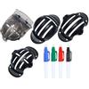 ULTECHNOVO Set di Marcatori per Palline da Golf con Penna, Allineamento Portatile | Strumento a Morsetto in Abs, per Segnare e Tracciare Linee, Accessorio Compatto con Penna Colore Casuale