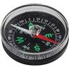 Generic Bussola nera da 4,5 cm, impermeabile, mini bussola accurata per campeggio, escursionismo, navigazione