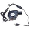 Wiffe Ventola USB 3000RPM per picnic Cucina all'aperto 7530 BBQ Fan | Speed Air Blower con 280 centimetri Cavo per Picnics Campeggio Outdoor Cooking 5V 7530 BBQ Fan per Grill