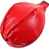 ULTECHNOVO Palla di Reazione da Boxe Rossa in Pu, Allenamento Riflessi | Cuciture Rinforzate Doppie, Gancio Robusto e Altezza Regolabile, Uso in Ufficio e Casa