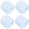 ULTECHNOVO 4 Pezzi Palline da Allenamento Golf Cilindriche Bianche ABS 4,5x4 | Strumento per Distanza Breve, Struttura Portatile a Base Piana, Simula L'impatto , per Golf