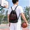 Generic Zaino per palloni sportivi, borsa a tracolla Oxford con coulisse con tasca in rete per basket, pallavolo e uso quotidiano