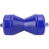 Riuulity Rullo per Rimorchio per Barche di Alta qualità da 90 Mm in PVC Blu con Ammortizzatore di Prua per Un Trasporto Sicuro della Barca 3 unità