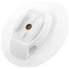 ULTECHNOVO Base Fotocamera per Surfboard e Paddleboard, Supporto Fisso Bianco | Accessorio in Plastica, Uso per Sport Acquatici, Installazione Semplice, Alta Compatibilità Dispositivi