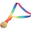 GALPADA Medaglia di Nuoto per Gara Sportiva in Lega di Zinco Oro | Nastro da Collo Incluso, Finitura Lucida con Rilievi Dettagliati, Resiste All'usura, per Competizioni e Casa