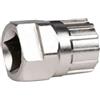 Luxshiny Estrattore per Ruota Libera Bici 12 Denti in Acciaio al Carbonio | Finitura Argentata Placcatura, per Meccanici e Ciclisti, Montaggio Affidabile, Uso Rapido in Officina