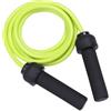 DECHOUS Corda da Salto Fitness con Carico, Regolabile, 400 G | Diametro 10mm, Materiale Pp, Verde Chiaro, per Allenamento Sportivo All'aperto, Studenti e Adulti