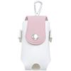 SHINEOFI Porta Palline da Golf Portatile in PU Rosa, Borsa Riutilizzabile | Design da Cintura, Spazio per Accessori Sportivi, Soluzione Compatta per Golfisti, Pratica per Uscite Sportive