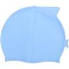 Beaupretty Cuffia da Nuoto Pesce in Silicone Azzurro per Piscina | Protezione Orecchie, Facile da Indossare, Pieghevole, per Spiaggia, Bambine e Ragazzi
