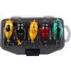 PANFHGFG Gancio per Maschere con Esca per Cicala da 5 con generatore | Esche da pesca a forma cicala con perline sonore mobile, accessori da pesca leggeri, attrezzatura