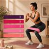 Generic Set di 5 fasce di resistenza, fasce per trazioni, per esercizi di trazione, per uomini e donne, per allenamento a casa, stretching del corpo