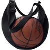 Generic Borsa da pallacanestro da calcio e pallavolo, grande capacità, con tracolla singola, sacca portatile per allenamento