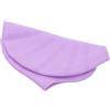 Toyvian Cuffia da Nuoto in Silicone Protezione Orecchie, Antiscivolo, Porpora, per Adulti e Donne, per Chioma Lunga e Corta, Piscina e Allenamento