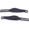 FRCOLOR Cinghie per Pedali Bici Regolabili e Pieghevoli Nero 2 Pezzi | Plastica, per Scarpe e Piedi, per Fixed Gear Bike e Mountain Bike, Accessorio Compatto