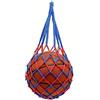 Generic Borsa a rete per riporre palloni, 1 pezzo, con cinghia da polso spessa, per calcio