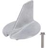 Klanata Anodo della Linguetta di Assetto con bullone Compatibile con CMP CM6E54537101Z Sostituzione del Motore per Barche in Lega di Zinco per 6E5 45371 01 00 6E545371 Sierra 18-6097