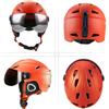 Hominas Skiing Snowboard Helmet Certified Safety Helmet Professional (one SIZE)