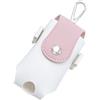 SAFIGLE Borsa da Golf Riutilizzabile in Pu, da Cintura, Rosa | Porta Palline e Tee, Design Elastico Aggancio alla Cintura, per Golf e Sport, Formato Compatto