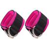 MAGICLULU Cavigliera per Allenamento Gambe, Ankle Straps con Borsa, Nylon, per Palestra e Leg Training, Donna, per Cable Machine